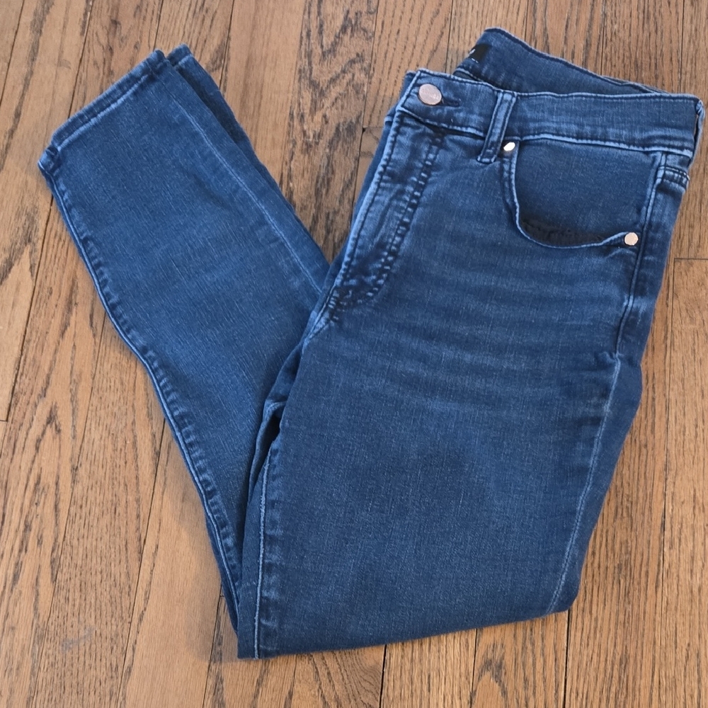 Express Dark Blue Skinny Jeans
